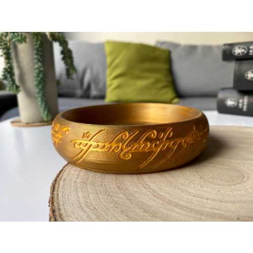 The one ring tray, LOTR, Lord of the rings, pet bowl, succulent planter, dice tray, coin, jewellery dish, centrepiece, decor, hobbit, gift