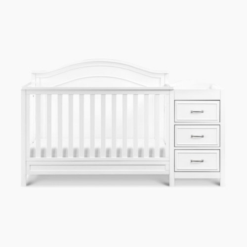 daVinci Charlie 4-in-1 Convertible Crib and Changer Combo - White