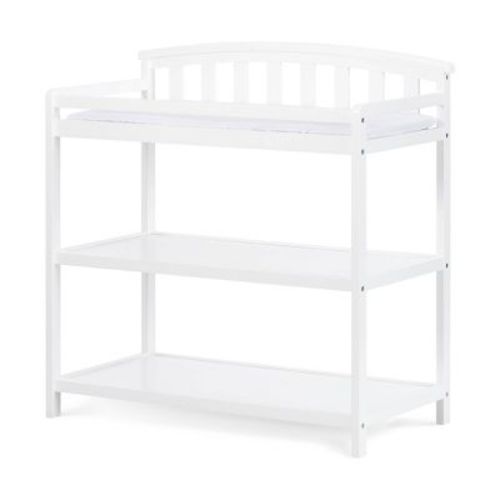 Child Craft Curve Top Changing Table - White
