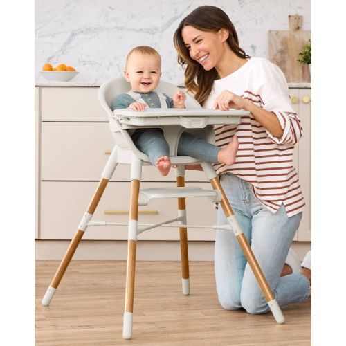 Skip Hop Eon 4-in-1 High Chair - Gray/white