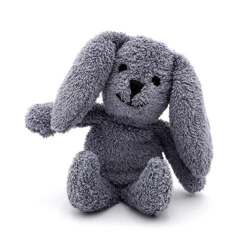 Thermal-Aid Zoo Mini - (Baxter the Bunny) - Mold-Resistant, Washable Hot & Cold Pack for Kids - Heating and Cooling Pad with Natural Corn Filling - Reusable Plush Toy