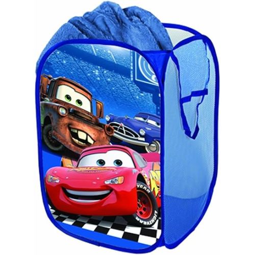 Disney Cars Pop Up Hamper Blue 1'2" x 1'2" x 1'8"