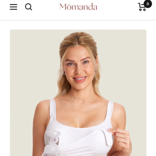Natrelax® Velcro All-in-One Nursing & Pumping Bra