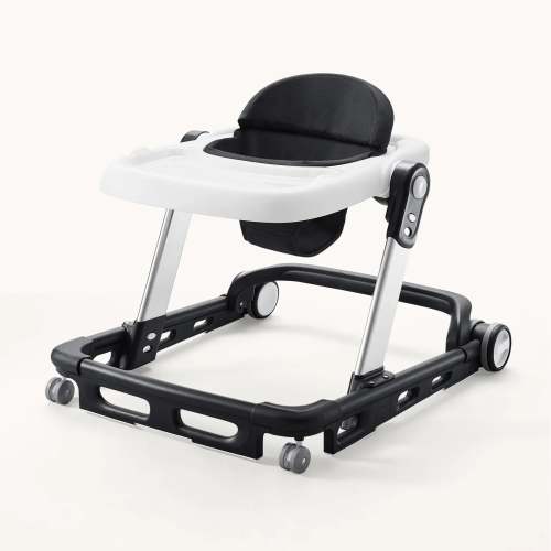 Harppa Paddlo Lite Foldable Baby Walker, Seated Infant Activity Walker with 3 Adjustable Heights