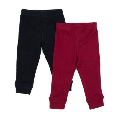 Leveret Baby Two Pack Legging Navy and Green 3 Month
