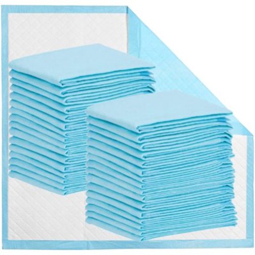 Buyockss 36" x 32" Disposable Bed Pads 35 Counts XXL Incontinence Pee Pads for Adults Heavy Absorbency Fluff