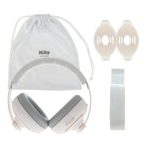 Nuby Ear Muffs with 2 Headbands