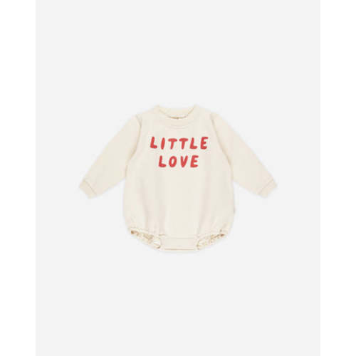 Crewneck Bubble Romper || Little Love