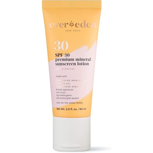 Evereden Premium Mineral Sunscreen SPF 30: Baby-Safe Whole-Family Mineral Sunscreen Kids Love - Non-Nano Kids Sunscreen for Year-Round UVA & UVB Protection -Safe & Reef-Friendly - FSA Eligible