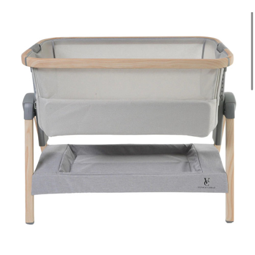 Venice Child California Dreaming Bedside Bassinet in Gray Wood – Bambi Baby