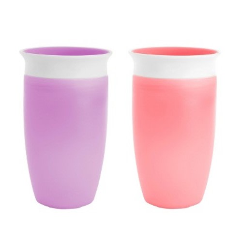 Munchkin Miracle 360? Sippy Cup - 20oz - 2pk - Pink/Purple