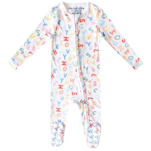Zip-Up Footie Pajama - Webster 3-6M