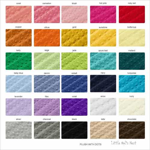 Changing Pad Cover Minky Fabric