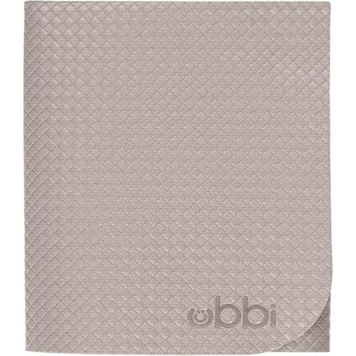 Ubbi On-The-Go Diaper Changing Baby Mat, Soft and Comfortable Diaper Bag Accessory Must Have for Newborns, Easy to Clean, Portable Folding Pad, Baby Traveling Accessories, Taupe