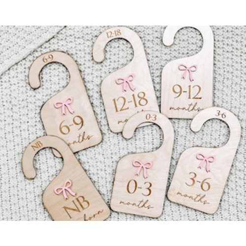 Baby Closet Dividers, Nursery Clothes Dividers, Wood Clothes Size Markers, Wooden Baby Closet Organizers, Baby Shower Gift Ideas, Clothing - Etsy