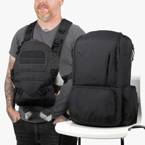 Expedition Diaper Bag + Baby Carrier Bundle by TBG – Tactical Baby Gear