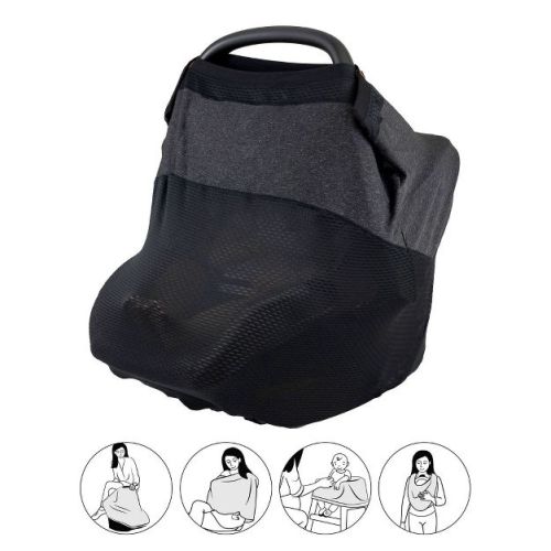 Boppy 4 And More Multi-use Cover Charcoal