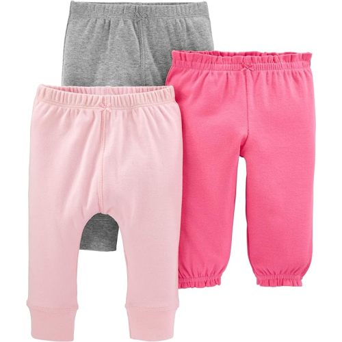 Carter's Baby Girls' 3-Pack Pants