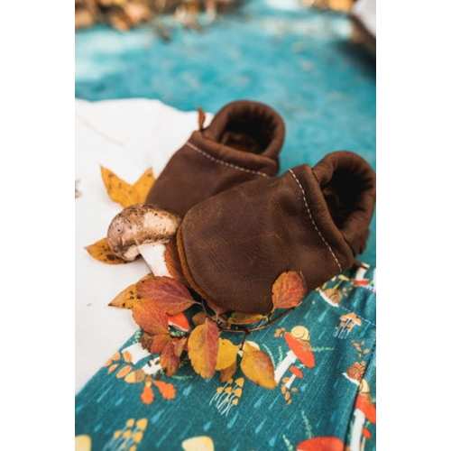 Rust Leather Loafers Shoes Baby and Toddler