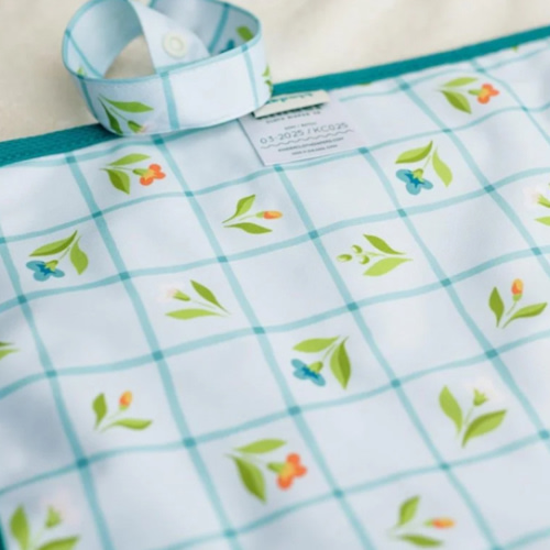 Ultra-Soft Bamboo Machine Washable and Wipeable Diaper Change Mat