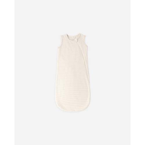 Jersey Sleep Bag Oat Micro Stripe – Quincy Mae