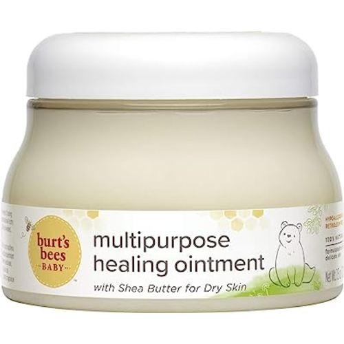 Burt's Bees Baby 100% Natural Multipurpose Ointment, Face & Body Baby Ointment – 7.5 Ounce Tub