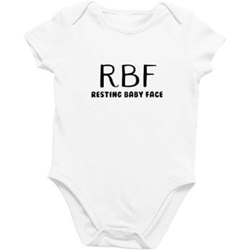 Printique Organic GOTS Certified Baby Onesie Unisex Bodysuit 0-18 months - Funny Quotes