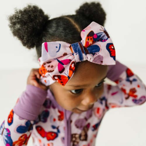 Butterfly Kisses Luxe Bow Headband