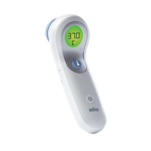 Braun BNT300CA No-Touch and Forehead Thermometer with Colour Coded Display for Baby, Children and Adults, No. 1 Brand Among Pediatricians and Moms