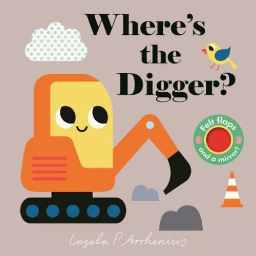 Where's The Digger? - By Ingela P Arrhenius (board Book)