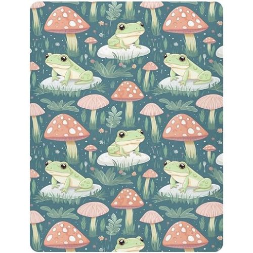 Fitted Crib Sheets Cute Frogs Mushroom Mini Crib Sheets for Boy & Girl Toddler Mattress Sheets Playard Sheet 21216810