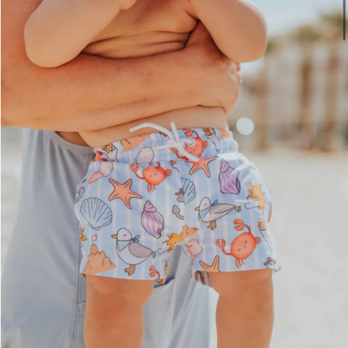 Crabby & Cute Swim Shorts