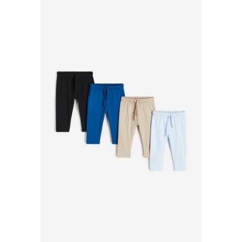 4-pack Cotton Jersey Joggers