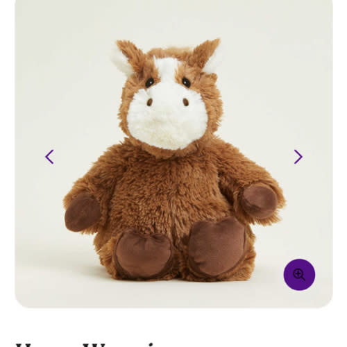 Horse Warmies | Microwavable Horse Warmies Stuffed Animal | Warmies USA