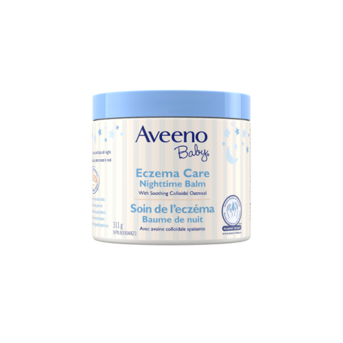 Aveeno Baby Eczema Care Night Cream Bedtime Balm and Moisturizing Lotion