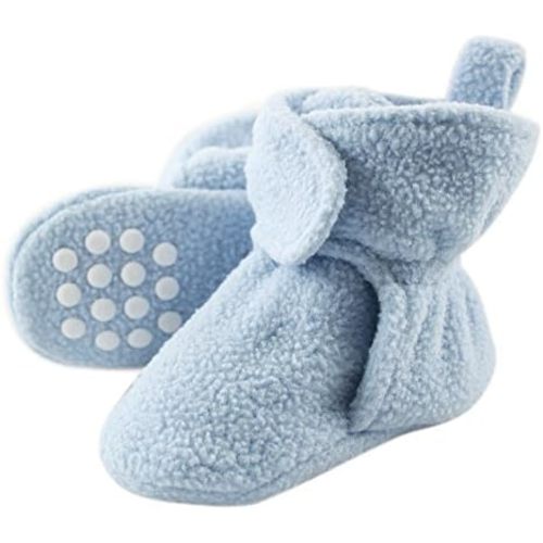 Luvable Friends Baby Girls' Cozy Fleece Booties