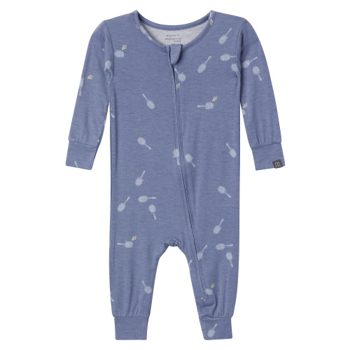 Modern Moments by Gerber Baby Neutral Super Soft One-Piece Pajama, Sizes 0/3 Months - 6/9 Months