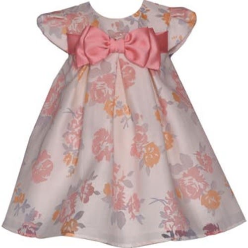 Floral Burnout Party Dress with Bloomers