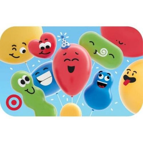 Cheerful Birthday Balloons Target Giftcard