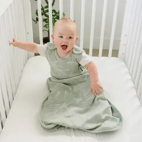 4 Season® Ultimate Baby Sleep Bag, Merino Wool & Organic Cotton, Sage