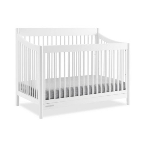 Delta Children Brooks 6-in-1 Convertible Crib - Greenguard Gold Certified, Color: Bianca White