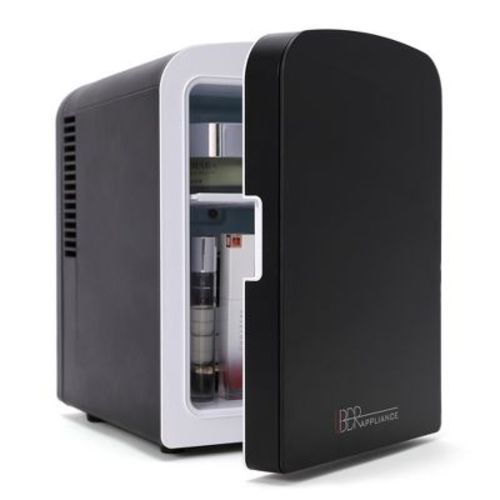 Uber Appliance Personal And Portable Mini Fridge With Dry Erase Board And Markers - Black