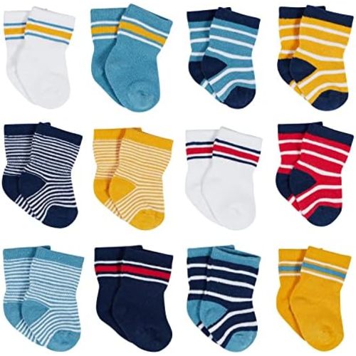Onesies Brand Unisex Baby 12-Pair Bootie Socks
