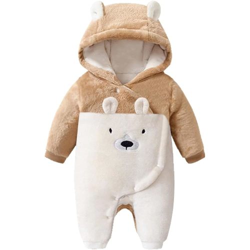 Fairy Baby Newborn Bear Onesie Winter Coat