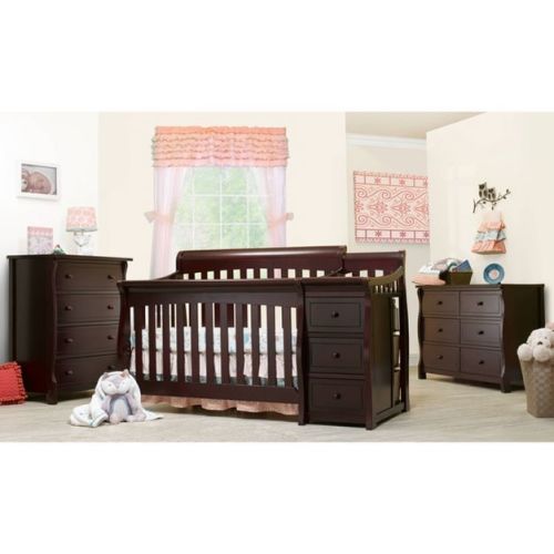 Sorelle Princeton Elite Crib & Changer - Espresso