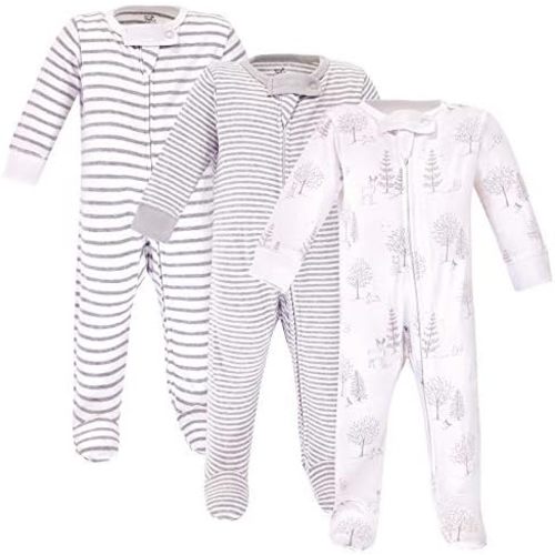 Touched by Nature Baby Girls' Organic Cotton Sleep and Play