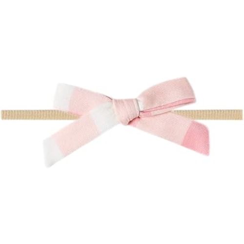 Copper Pearl Ribbon Baby Bow London