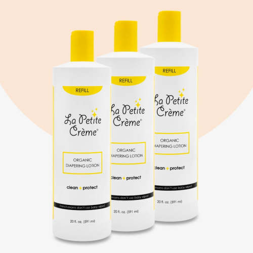French Diapering Lotion Refill  (3-pack) Default Title
