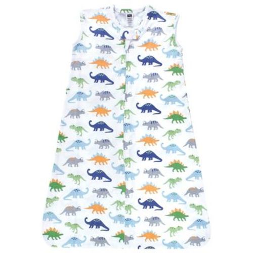 Hudson Baby Cotton Sleeveless Wearable Sleeping Bag, Sack, Blanket, Dinosaurs, 12-18 Months