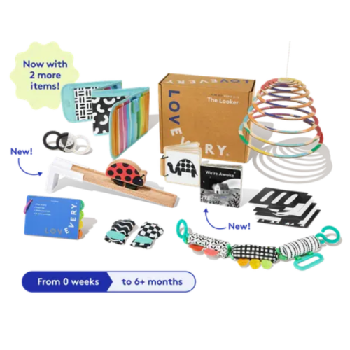 The Looker Play Kit | Toys for Newborn to 12 Week Olds | Lovevery